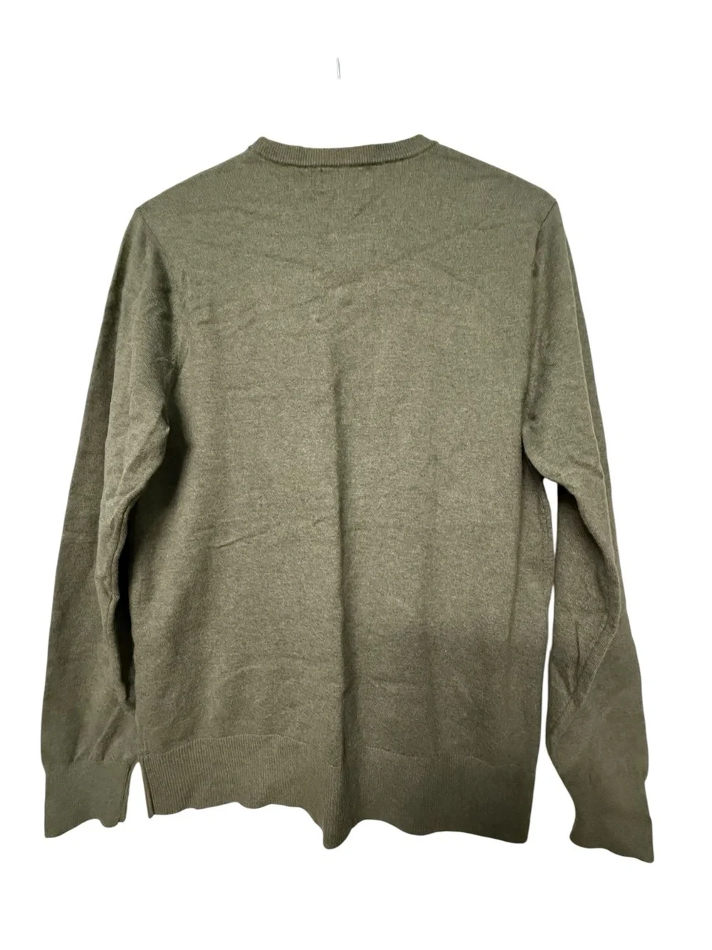 Goodfellow Crewneck Sweater M Olive Green Casual Minimalist Normcore
